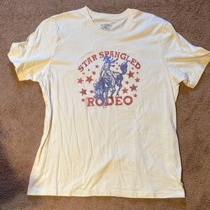 Star Spangled Rodeo Graphic Tee - Cream